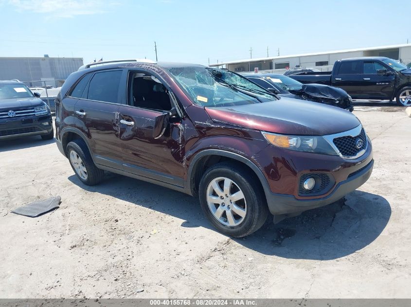 2011 Kia Sorento Lx VIN: 5XYKT4A17BG007183 Lot: 40155768