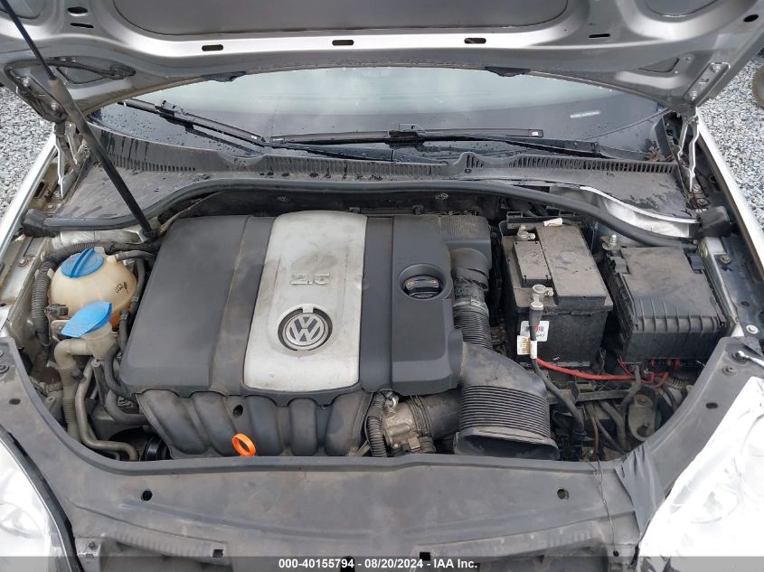 2009 Volkswagen Rabbit S VIN: WVWDB71KX9W002224 Lot: 40155794