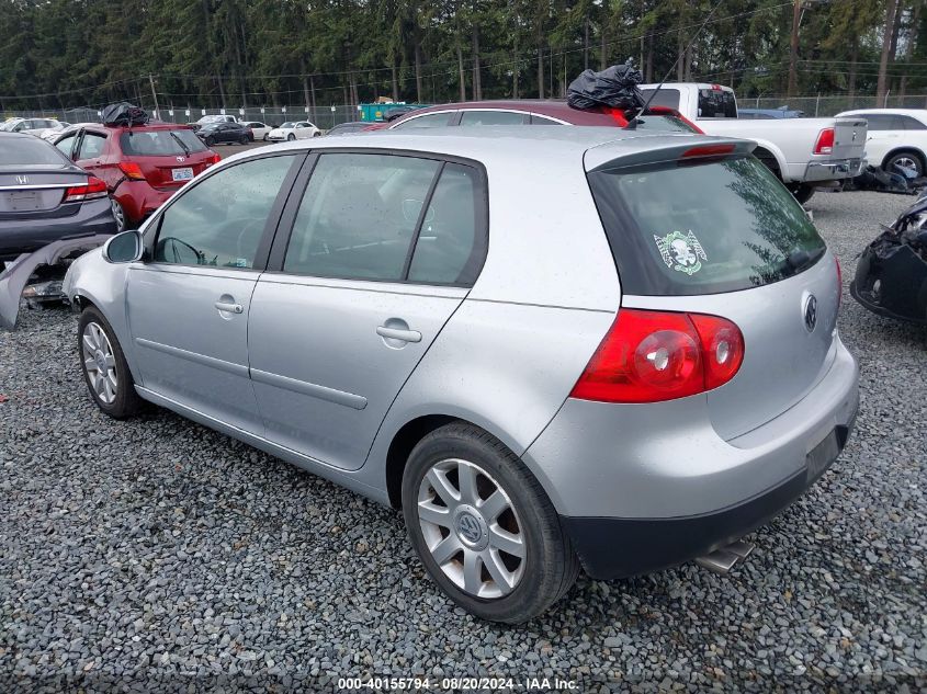 2009 Volkswagen Rabbit S VIN: WVWDB71KX9W002224 Lot: 40155794