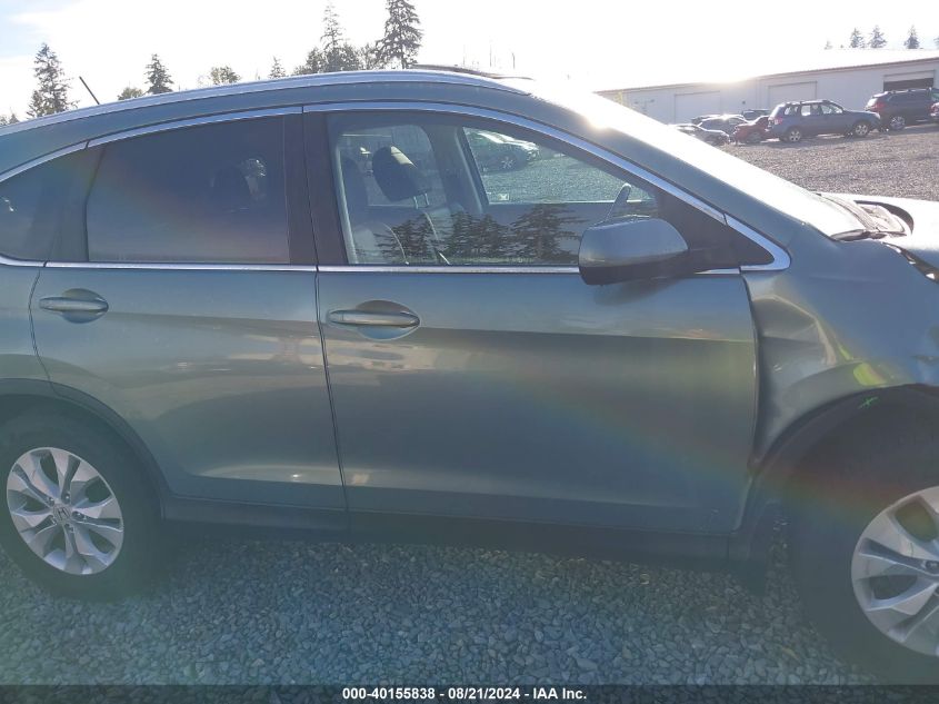 2012 Honda Cr-V Ex-L VIN: 2HKRM4H7XCH614453 Lot: 40155838