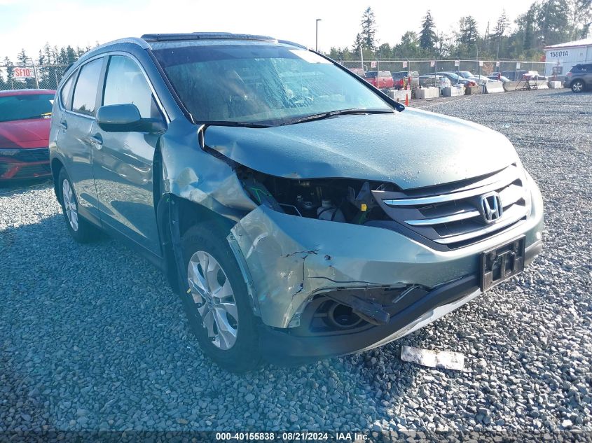 2012 Honda Cr-V Ex-L VIN: 2HKRM4H7XCH614453 Lot: 40155838