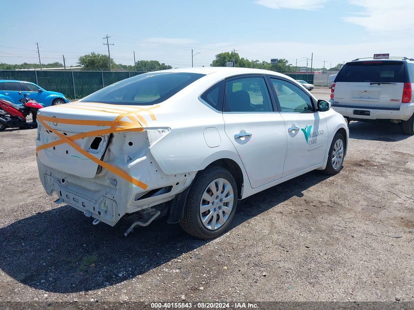 2019 NISSAN SENTRA S - 3N1AB7AP4KY250680