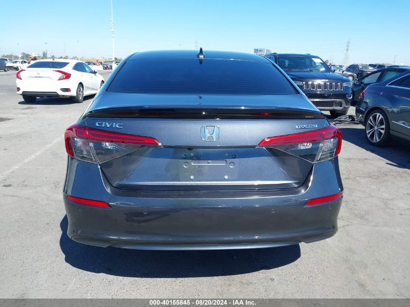 2022 Honda Civic Touring VIN: 2HGFE1F92NH315992 Lot: 40155845