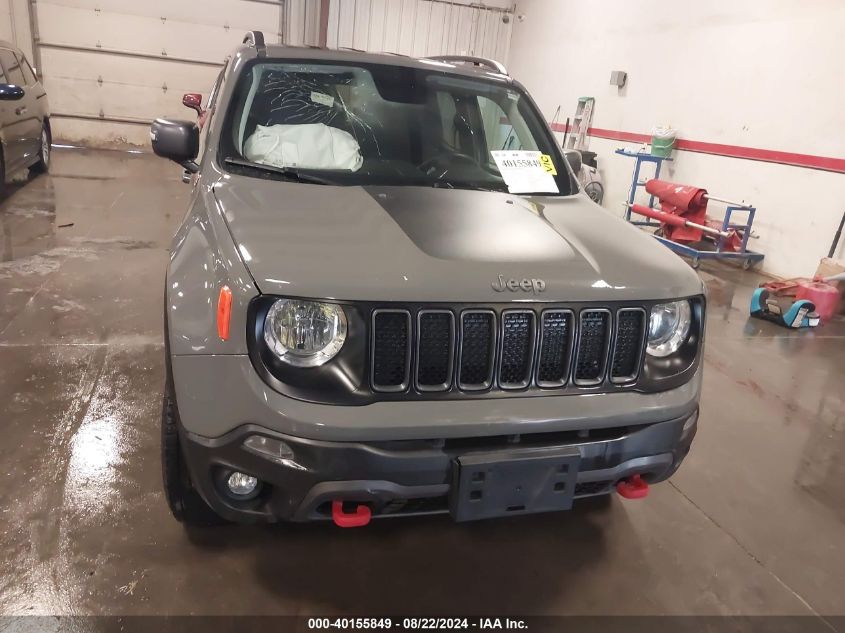 2019 Jeep Renegade Trailhawk 4X4 VIN: ZACNJBC13KPK63824 Lot: 40155849