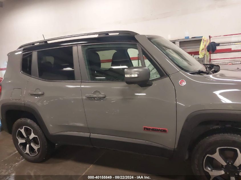 2019 Jeep Renegade Trailhawk 4X4 VIN: ZACNJBC13KPK63824 Lot: 40155849