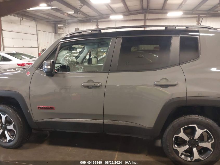 2019 Jeep Renegade Trailhawk 4X4 VIN: ZACNJBC13KPK63824 Lot: 40155849