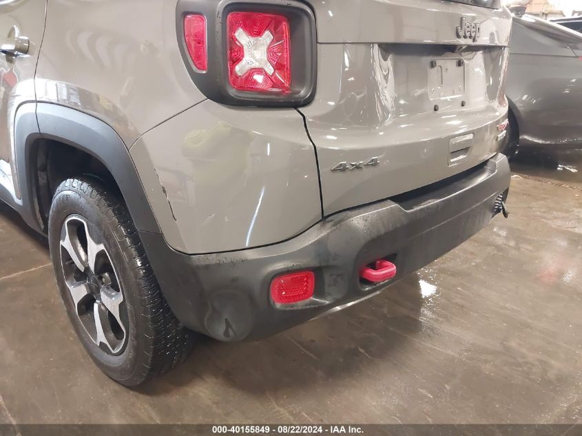 2019 Jeep Renegade Trailhawk 4X4 VIN: ZACNJBC13KPK63824 Lot: 40155849