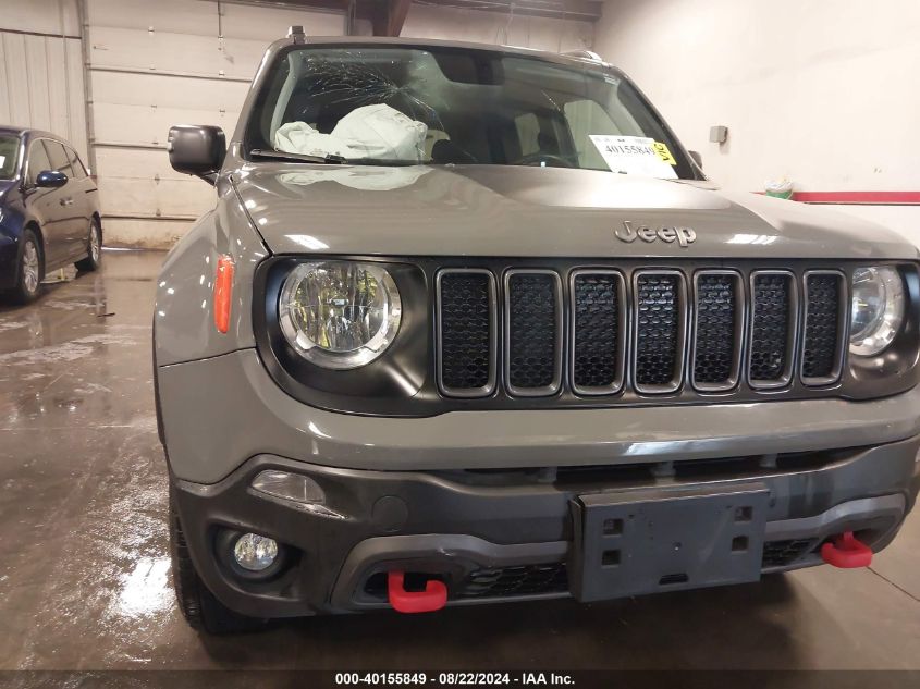 2019 Jeep Renegade Trailhawk 4X4 VIN: ZACNJBC13KPK63824 Lot: 40155849