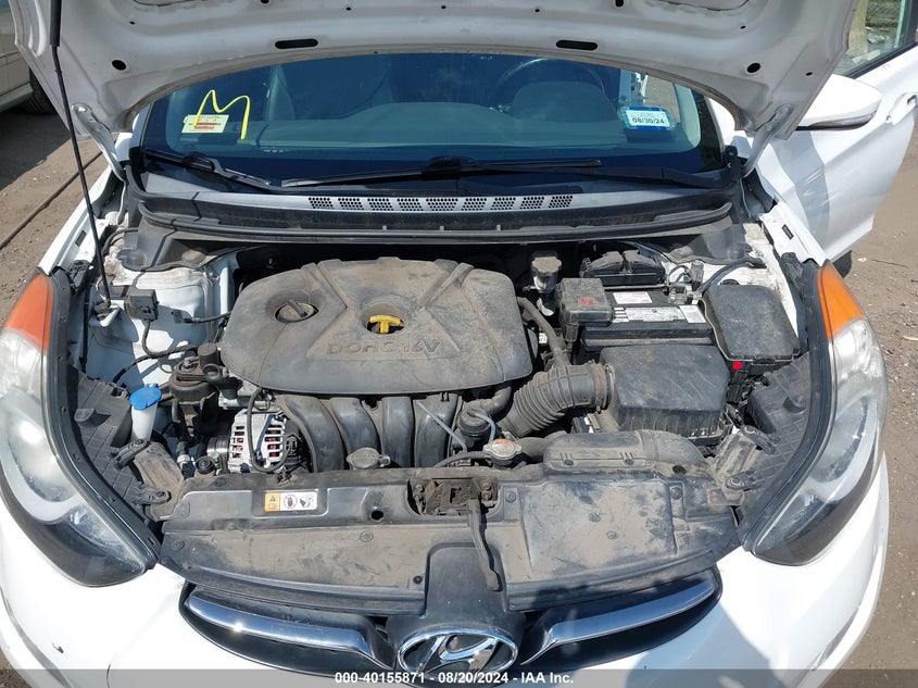 2013 Hyundai Elantra Limited VIN: 5NPDH4AE0DH420913 Lot: 40155871