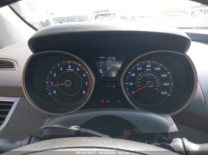 2013 Hyundai Elantra Limited VIN: 5NPDH4AE0DH420913 Lot: 40155871