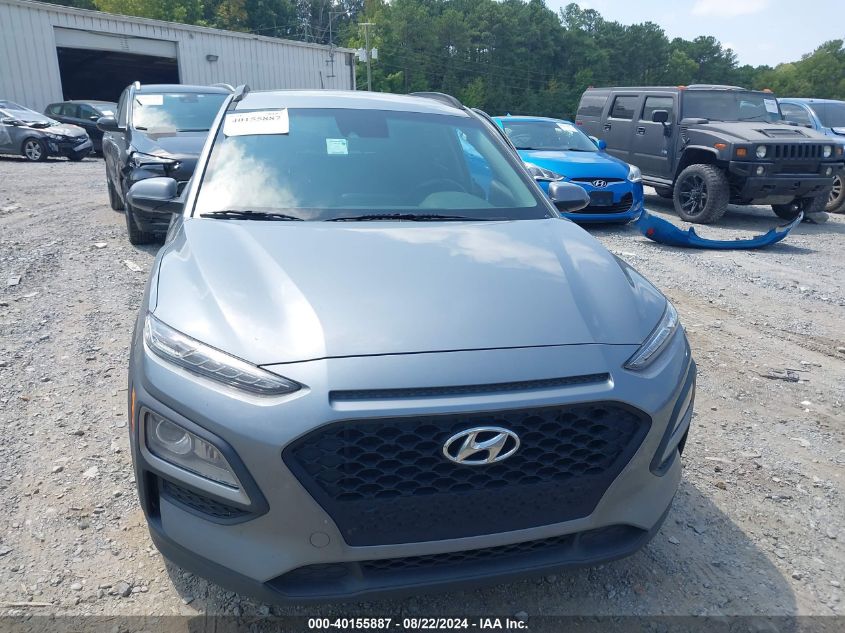 2021 Hyundai Kona Sel VIN: KM8K22AA5MU697780 Lot: 40155887