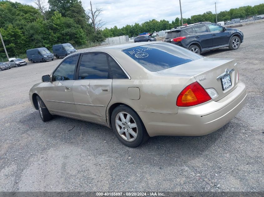 2000 Toyota Avalon Xls VIN: 4T1BF28BXYU058044 Lot: 40155897