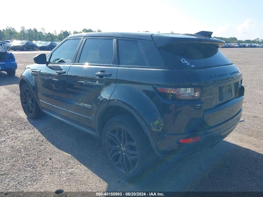 2016 Land Rover Range Rover Evoque Hse Dynamic VIN: SALVD2BG0GH101737 Lot: 40155903