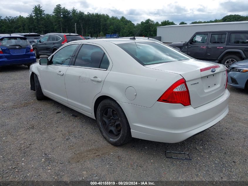 2010 Ford Fusion Se VIN: 3FAHP0HA0AR425141 Lot: 40155919