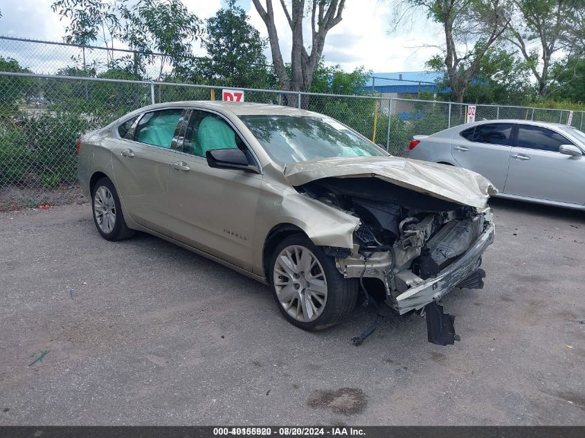 2014 Chevrolet Impala 1Ls VIN: 2G11Y5SL6E9182021 Lot: 40155920