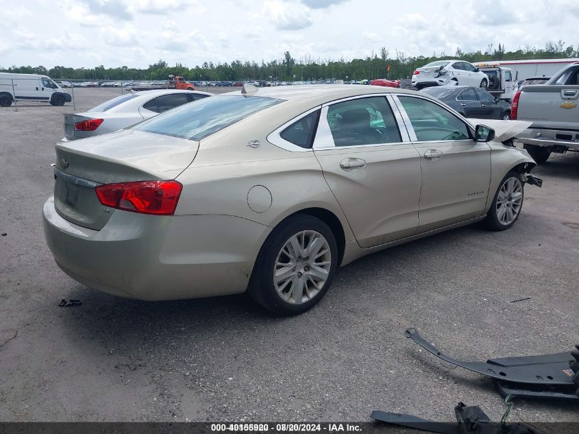 2014 Chevrolet Impala 1Ls VIN: 2G11Y5SL6E9182021 Lot: 40155920