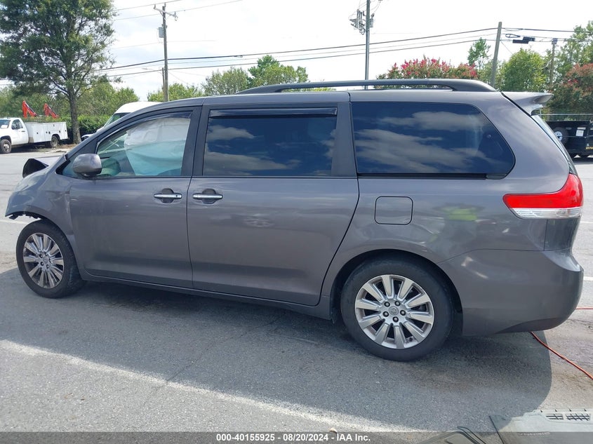 2012 Toyota Sienna Limited V6 7 Passenger VIN: 5TDYK3DC4CS233920 Lot: 40155925