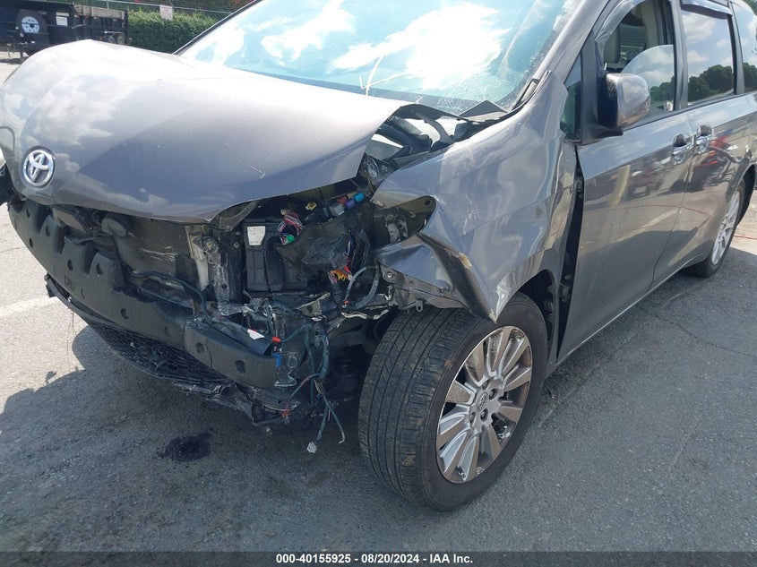 2012 Toyota Sienna Limited V6 7 Passenger VIN: 5TDYK3DC4CS233920 Lot: 40155925