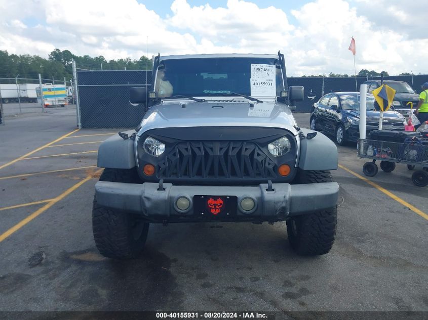 2008 Jeep Wrangler Unlimited X VIN: 1J4GA39168L614712 Lot: 40155931