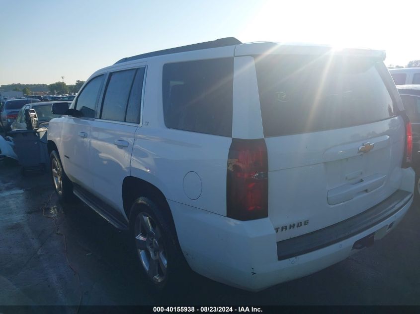 2015 Chevrolet Tahoe Lt VIN: 1GNSKBKC8FR201940 Lot: 40155938