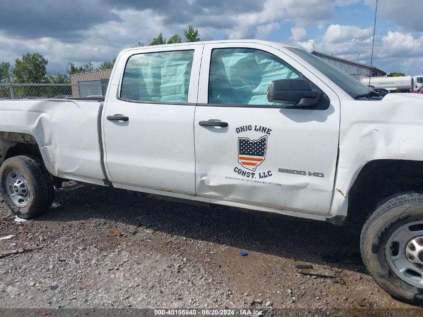 2018 Chevrolet Silverado 2500Hd Wt VIN: 1GC1KUEG4JF225354 Lot: 40155940