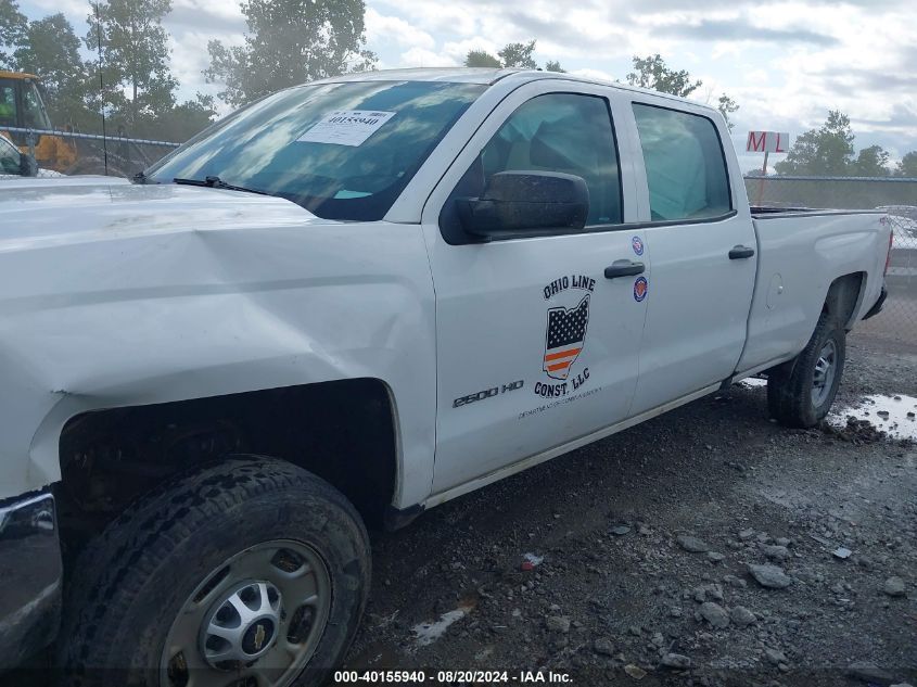 2018 Chevrolet Silverado 2500Hd Wt VIN: 1GC1KUEG4JF225354 Lot: 40155940