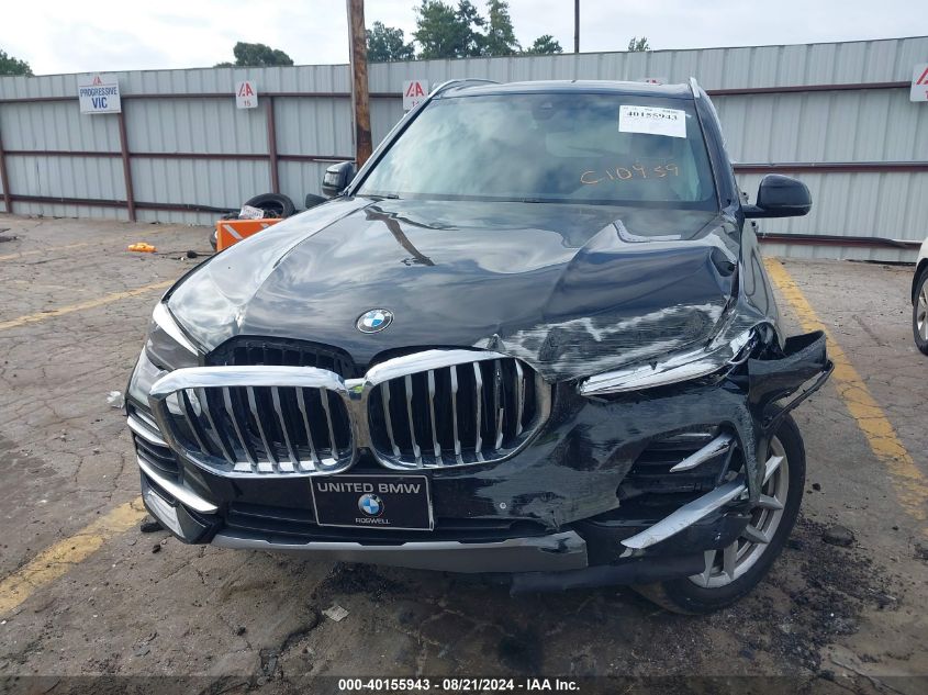 2020 BMW X5 Sdrive40I VIN: 5UXCR4C05L9C10939 Lot: 40155943