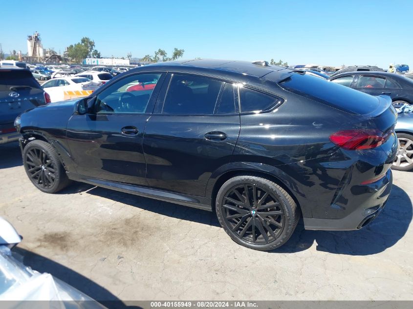 2024 BMW X6 M60I VIN: 5UX43EX07R9S96623 Lot: 40155949