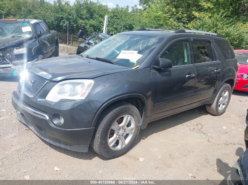 2012 GMC Acadia Sle VIN: 1GKKRPED2CJ401748 Lot: 40155966