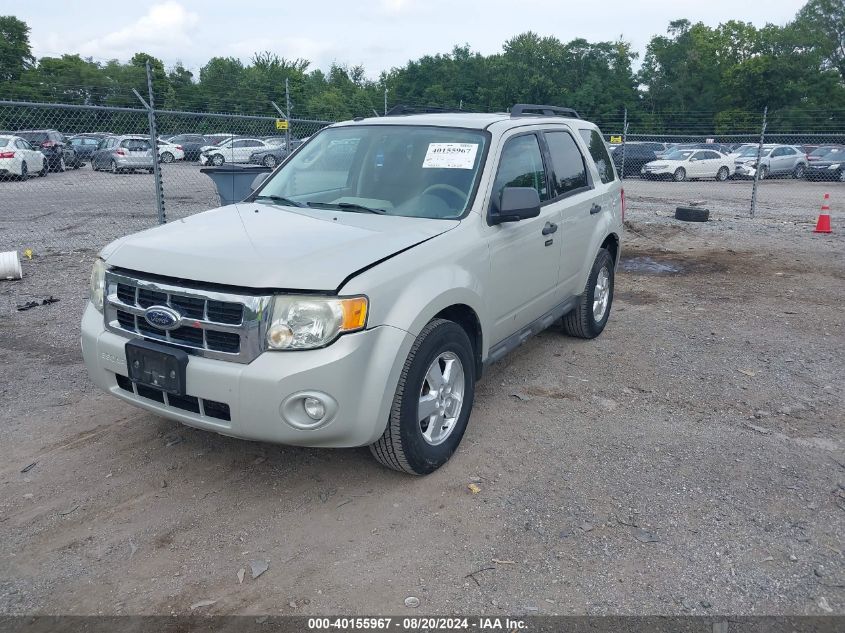 2009 Ford Escape Xlt VIN: 1FMCU03719KA87320 Lot: 40155967