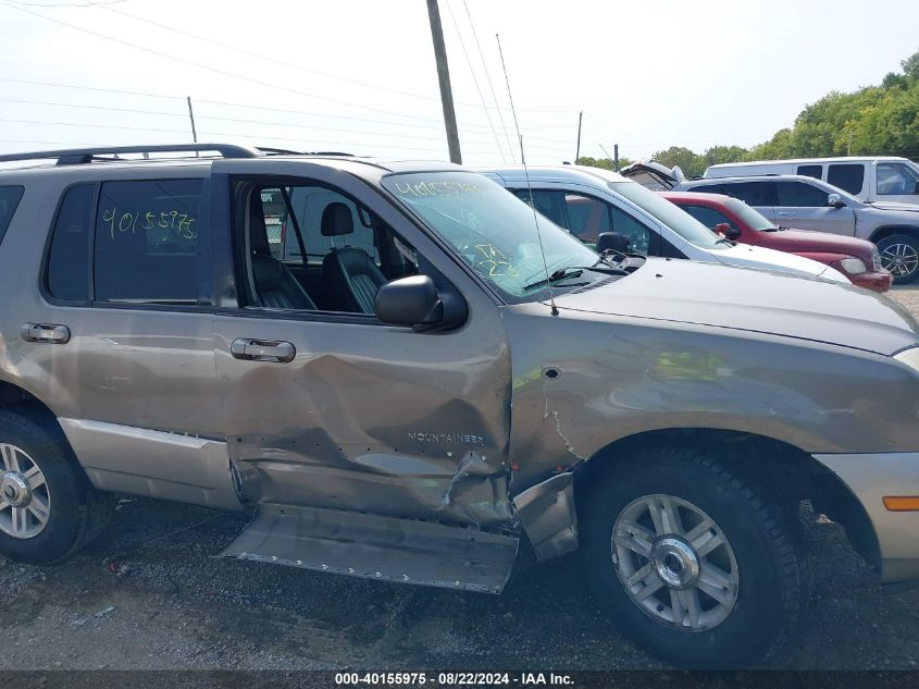 2002 Mercury Mountaineer VIN: 4M2ZU86E92ZJ31711 Lot: 40155975