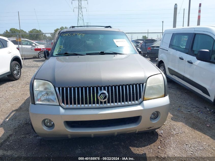 2002 Mercury Mountaineer VIN: 4M2ZU86E92ZJ31711 Lot: 40155975