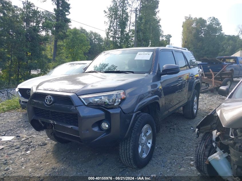 2016 Toyota 4Runner Sr5 Prem/Ltdl/Trail/Trd VIN: JTEBU5JR1G5317740 Lot: 40155976