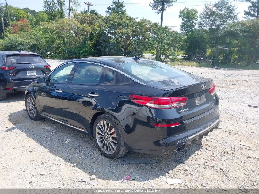 2019 Kia Optima Sx Turbo VIN: 5XXGV4L21KG313824 Lot: 40156000