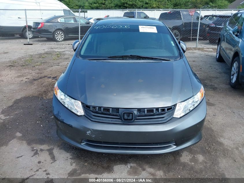 2012 Honda Civic Sdn Lx VIN: 2HGFB2F54CH321253 Lot: 40156006