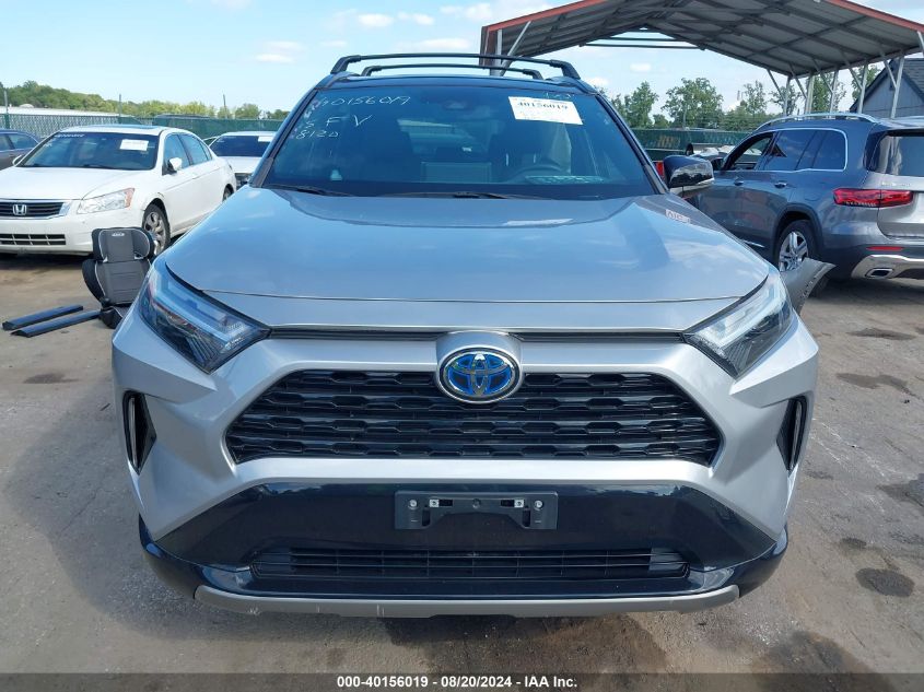 2022 Toyota Rav4 Hybrid Xse VIN: 4T3E6RFV7NU098507 Lot: 40156019