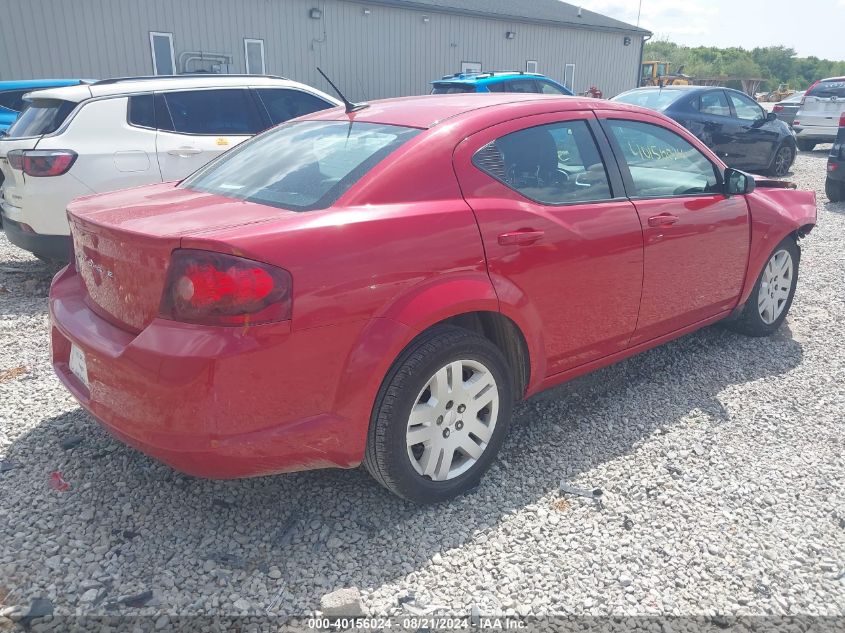 2014 Dodge Avenger Se VIN: 1C3CDZAB9EN232536 Lot: 40156024