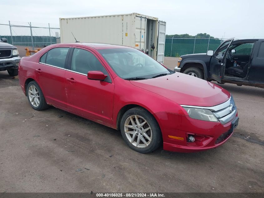 2011 Ford Fusion Sel VIN: 3FAHP0JA4BR235015 Lot: 40156025