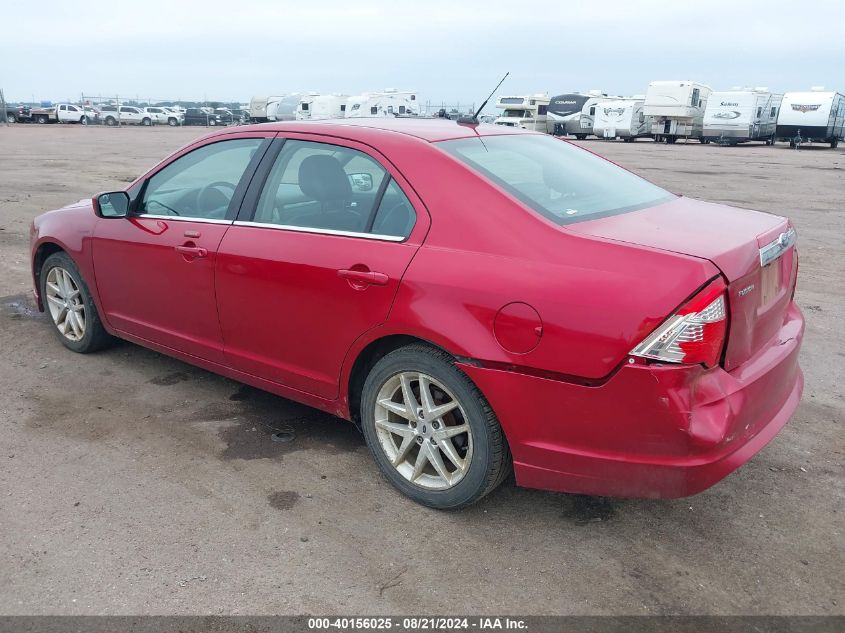 2011 Ford Fusion Sel VIN: 3FAHP0JA4BR235015 Lot: 40156025