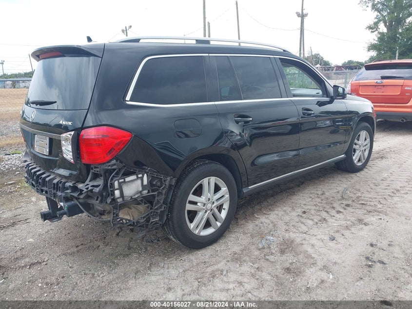 2014 Mercedes-Benz Gl 450 4Matic VIN: 4JGDF7CE9EA367881 Lot: 40156027