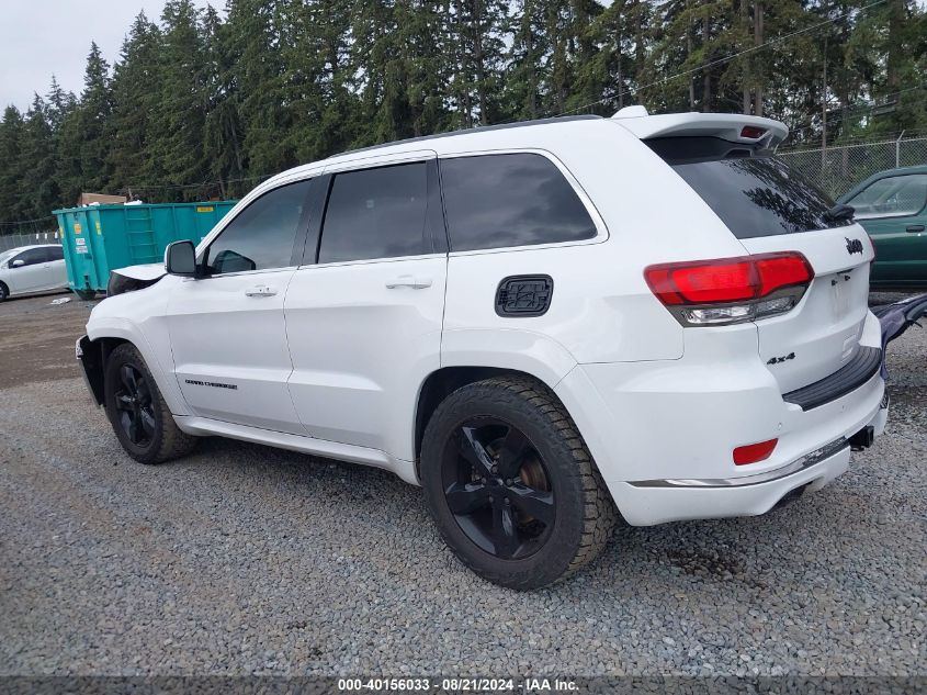 2015 Jeep Grand Cherokee Overland VIN: 1C4RJFCG9FC133542 Lot: 40156033