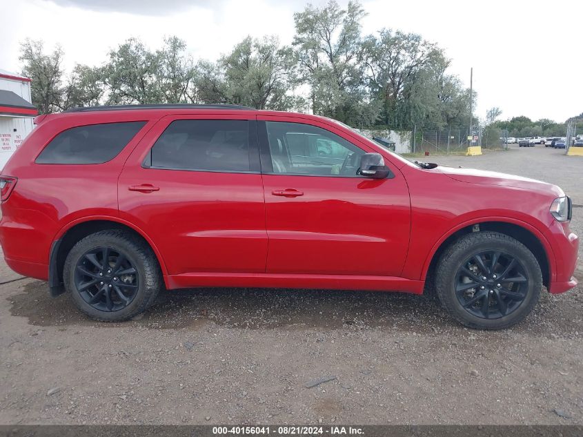 2018 Dodge Durango Gt Awd VIN: 1C4RDJDG6JC116716 Lot: 40156041