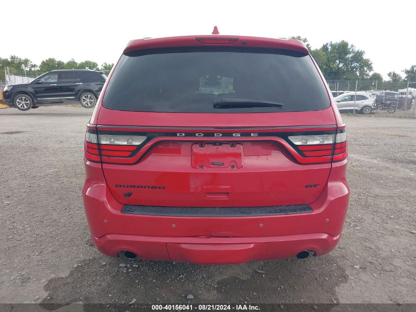 2018 Dodge Durango Gt Awd VIN: 1C4RDJDG6JC116716 Lot: 40156041