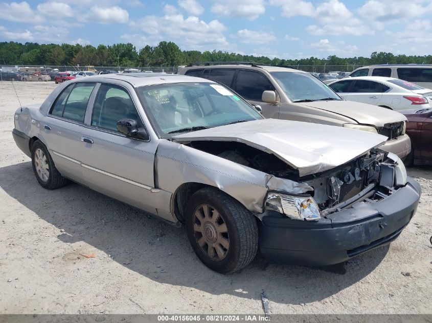 2005 Mercury Grand Marquis Ls VIN: 2MHFM75W05X609247 Lot: 40156045