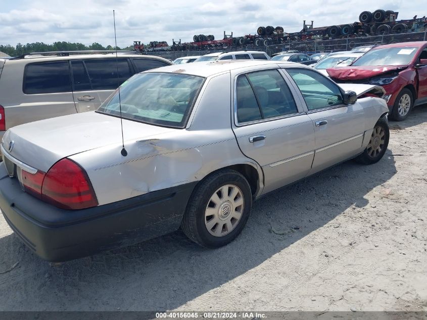 2005 Mercury Grand Marquis Ls VIN: 2MHFM75W05X609247 Lot: 40156045