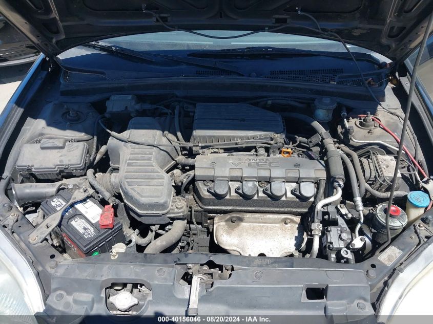 2003 Honda Civic Ex VIN: 1HGEM22013L052597 Lot: 40156046