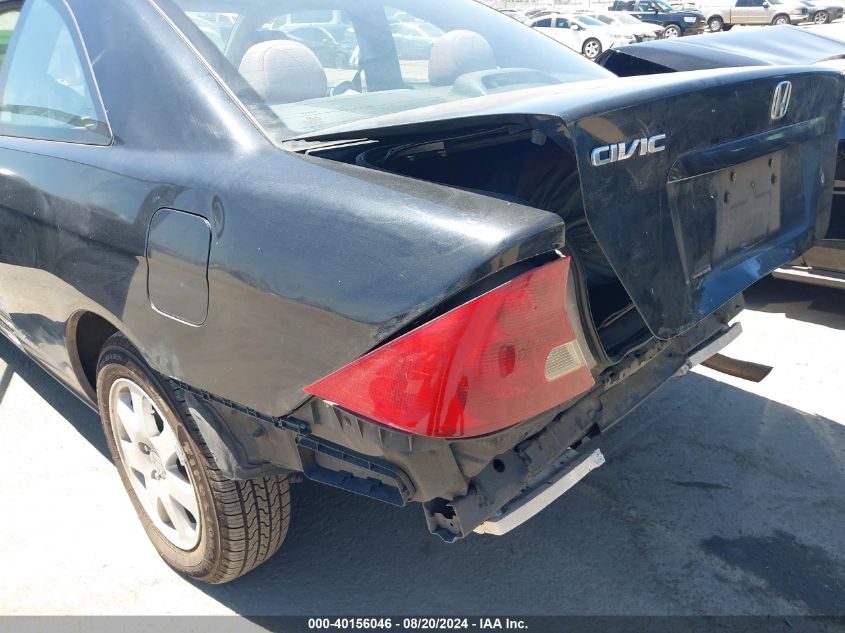 2003 Honda Civic Ex VIN: 1HGEM22013L052597 Lot: 40156046