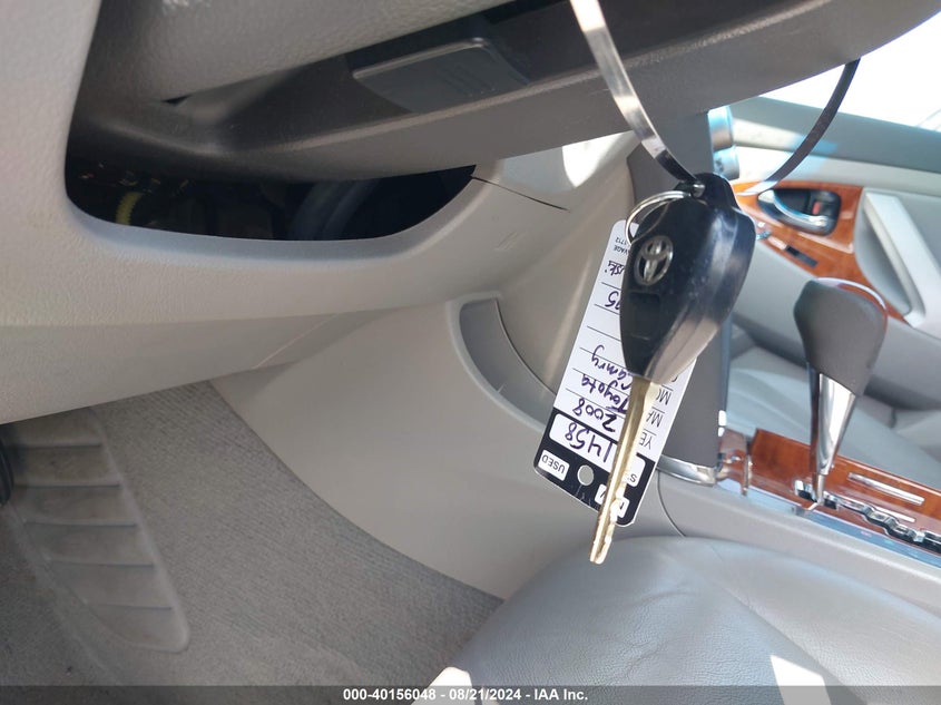 2008 Toyota Camry Xle VIN: 4T1BE46K08U739895 Lot: 40156048