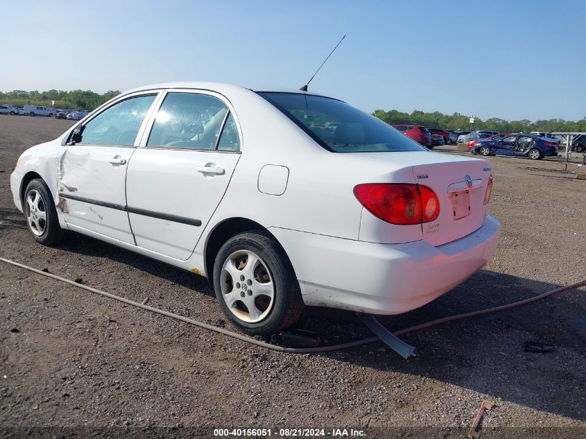 2006 Toyota Corolla Ce VIN: JTDBR32E660099053 Lot: 40156051