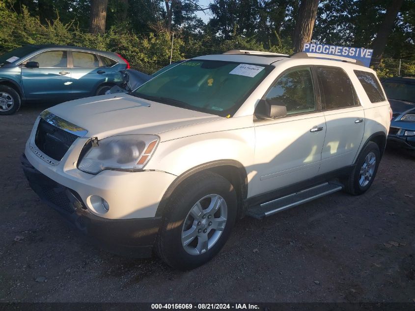 2012 GMC Acadia Sle VIN: 1GKKRPED1CJ306016 Lot: 40156069